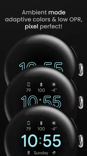 Pixel Watch Face screenshot