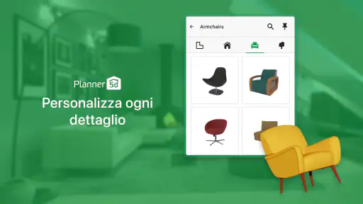 Planner 5D - Progettare Stanze screenshot 11
