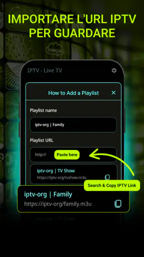 Playlist IPTV - M3U TV Diretta screenshot 4