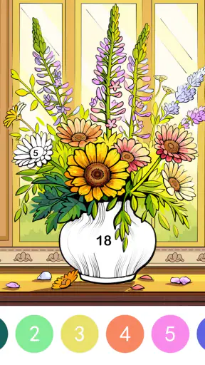 Pop Color - Paint by number screenshot 11
