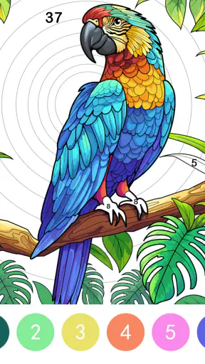 Pop Color - Paint by number screenshot 9