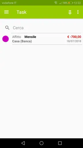 Portafoglio - Gestione spese screenshot