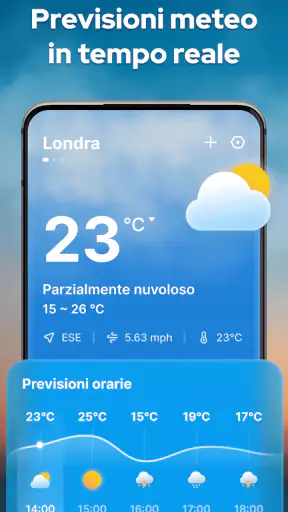 Previsioni del tempo con radar screenshot 1