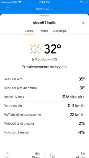 Previsioni Meteo : AccuWeather screenshot 11