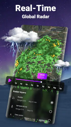 Previsioni meteo - Live radar screenshot