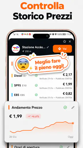 Prezzi Benzina Diesel e Metano screenshot 3
