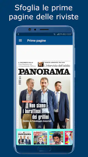 Prime pagine screenshot 6