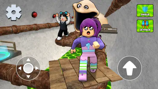 Prison Parkour: Worm Race screenshot 10