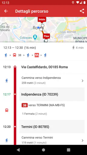 Probus Roma AutoBus|Orari|Atac screenshot 7