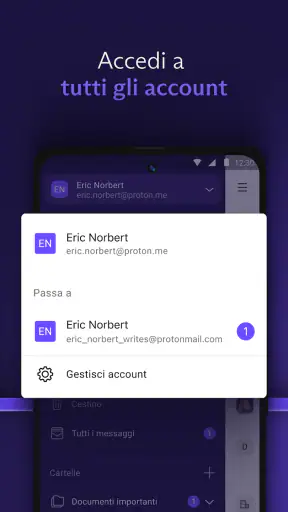 Proton Mail: Email cifrate screenshot 3