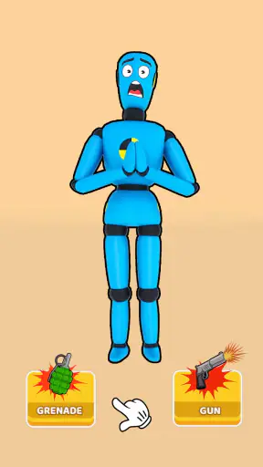 Puppet Bone Smashing Game screenshot 8