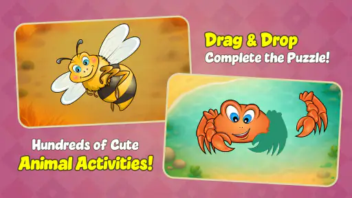 Puzzle per bambini - animale screenshot 8