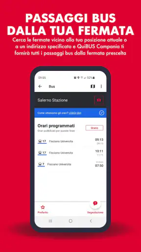 QuiBUS Campania screenshot 2