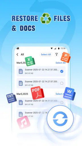 QuickRecover HomeApp screenshot 2