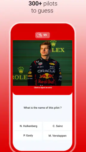 Quiz F1 - Indovina il Pilota screenshot 3