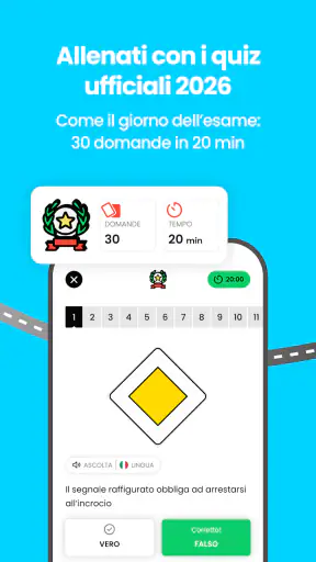 Quiz Patente 2026 Guidoio screenshot 2