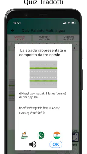 Quiz Patente Multilingua 2026 screenshot 3
