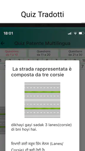 Quiz Patente Multilingua 2026 screenshot 7