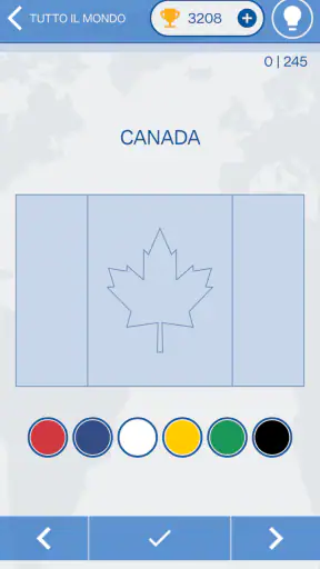 Quiz sulle bandiere del mondo screenshot 10