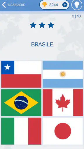 Quiz sulle bandiere del mondo screenshot 5
