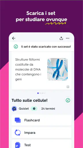 Quizlet: Flashcard con IA screenshot 4