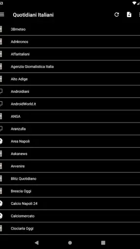 Quotidiani Italiani screenshot 10