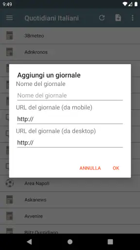 Quotidiani Italiani screenshot 5