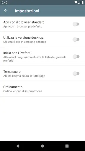 Quotidiani Italiani screenshot 6