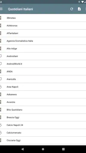 Quotidiani Italiani screenshot 9
