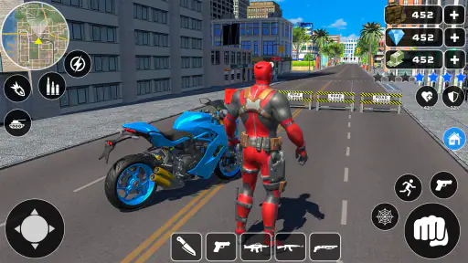 Ragno Corda Miami Eroe Uomo screenshot 7