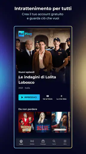 RaiPlay per Android TV screenshot 3