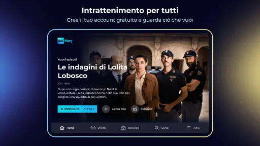 RaiPlay per Android TV screenshot 9