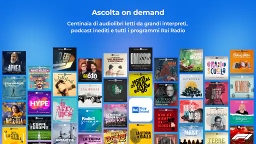 RaiPlay Sound: radio e podcast screenshot 9