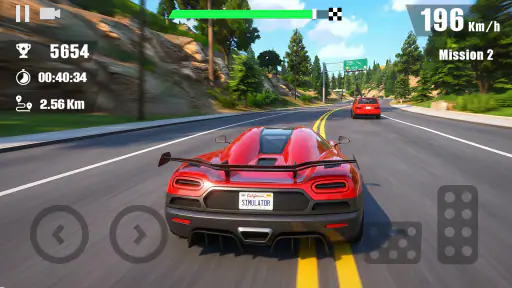 Real Traffic Car Simulator 3D screenshot 9