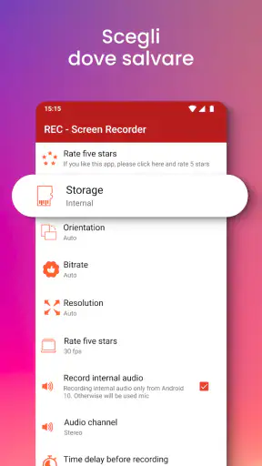 REC - Registrazione schermo screenshot 5
