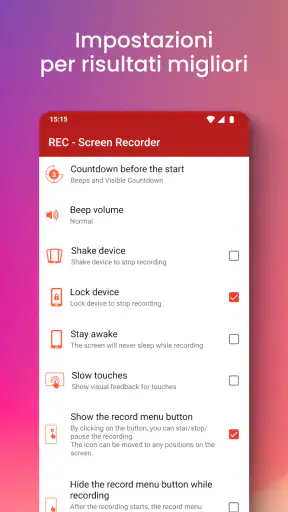 REC - Registrazione schermo screenshot 8