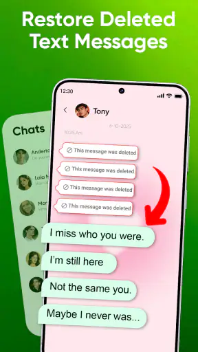 Recover Deleted Messages Data screenshot 2