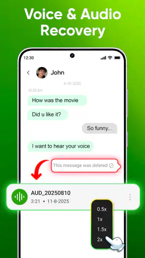 Recover Deleted Messages Data screenshot 7