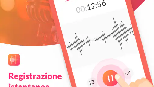 Registratore e memo vocali screenshot 1