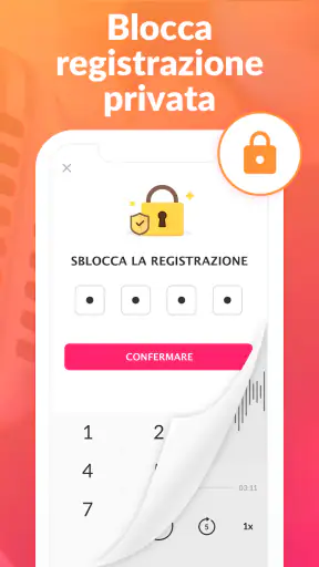 Registratore e memo vocali screenshot 5