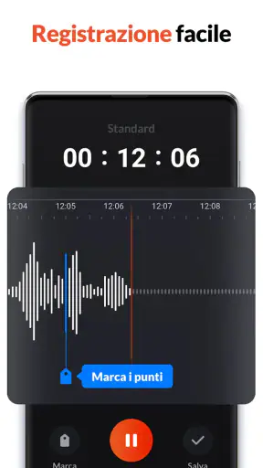 Registratore Vocale & Audio screenshot 3