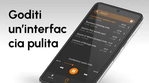Registratore Vocale Semplice screenshot 8