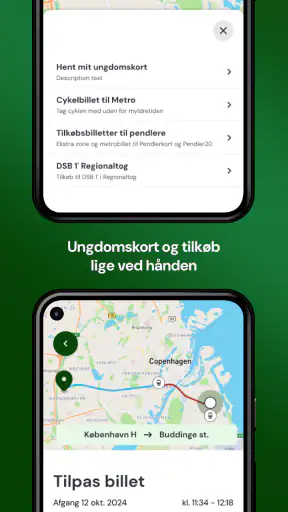 Rejsebillet screenshot 5