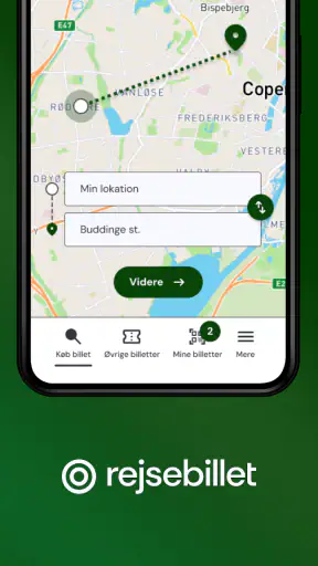 Rejsebillet screenshot 7