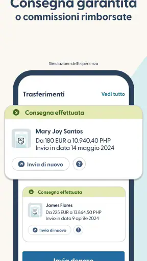 Remitly app: Invia denaro screenshot 5