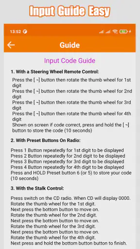 Renault Codice Radio screenshot 4