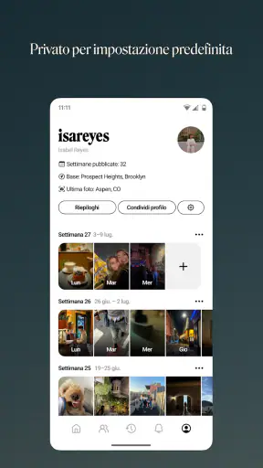 Retro — Foto con amici screenshot 2
