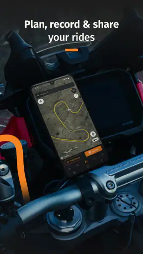 REVER-GPS per moto e percorsi screenshot 3