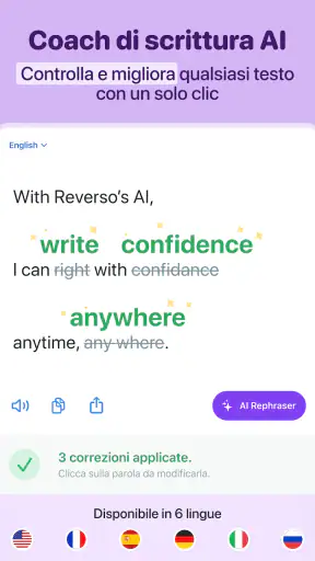 Reverso Traduttore, Dizionario screenshot 12