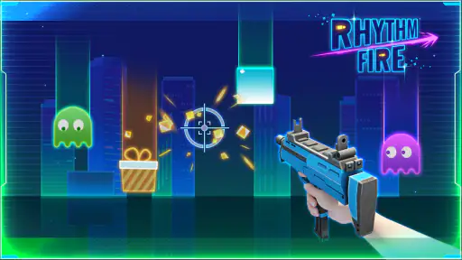 Rhythm Fire – Sparatutto EDM screenshot 8